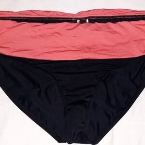 Dana Buchman Swimsuit Bottoms Foldover Waist 16